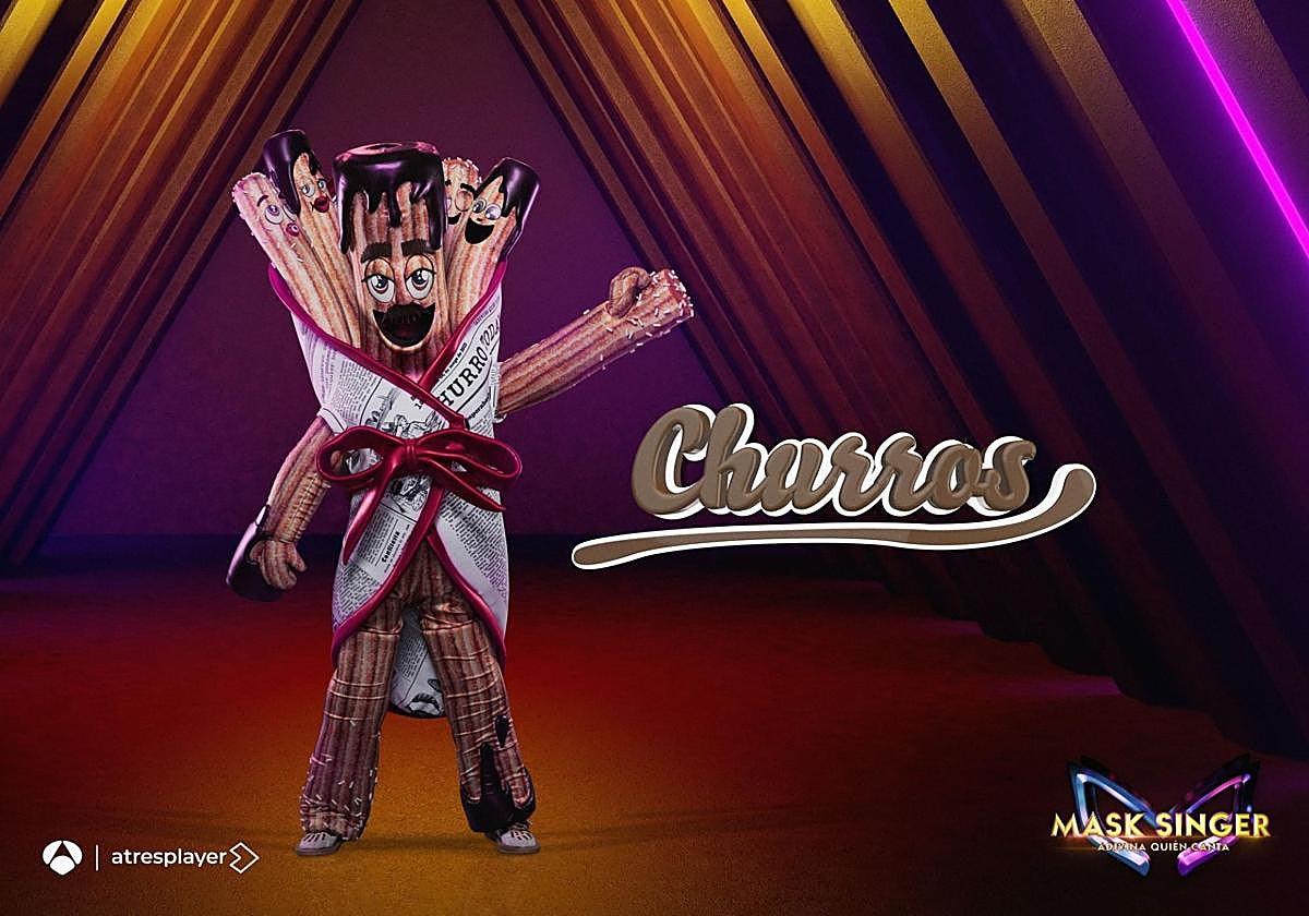 MASK SINGER CHURROS quién es, pistas Quién es Churros, 'Mask Singer